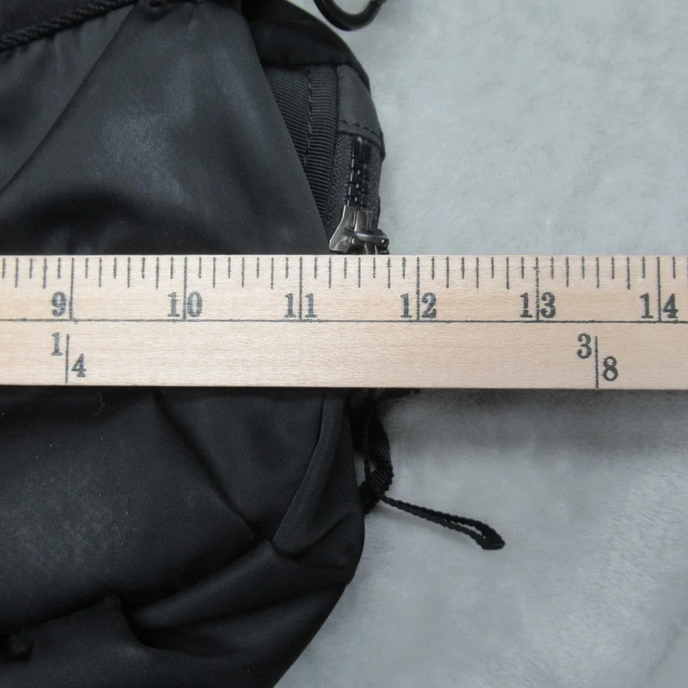 Lululemon‎ Crossbody Bag Mens Black Waterproof Mesh Pocket Utility Travel Pouch